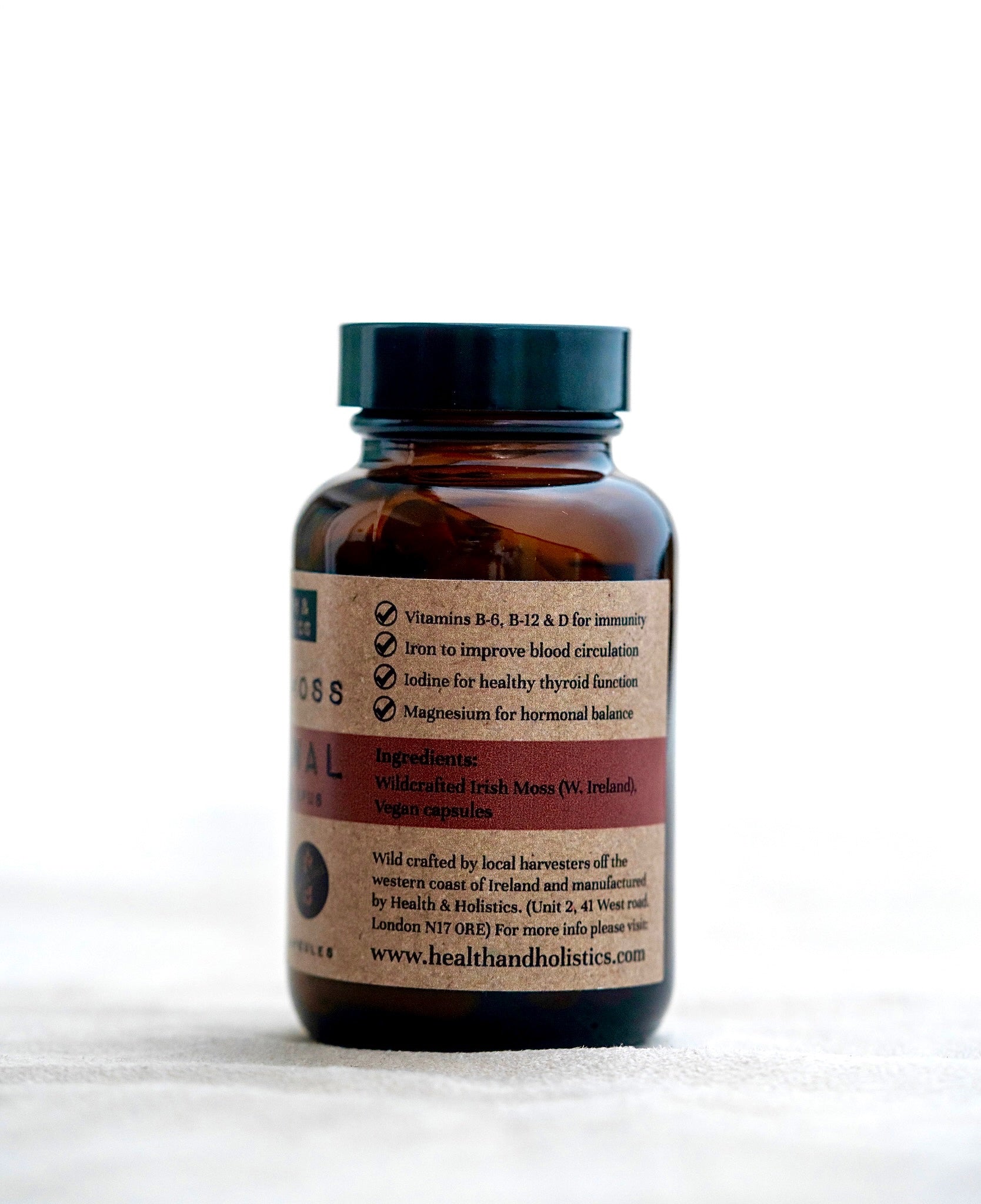 Irish Moss capsules (Ireland) (Chondrus Chrispus)