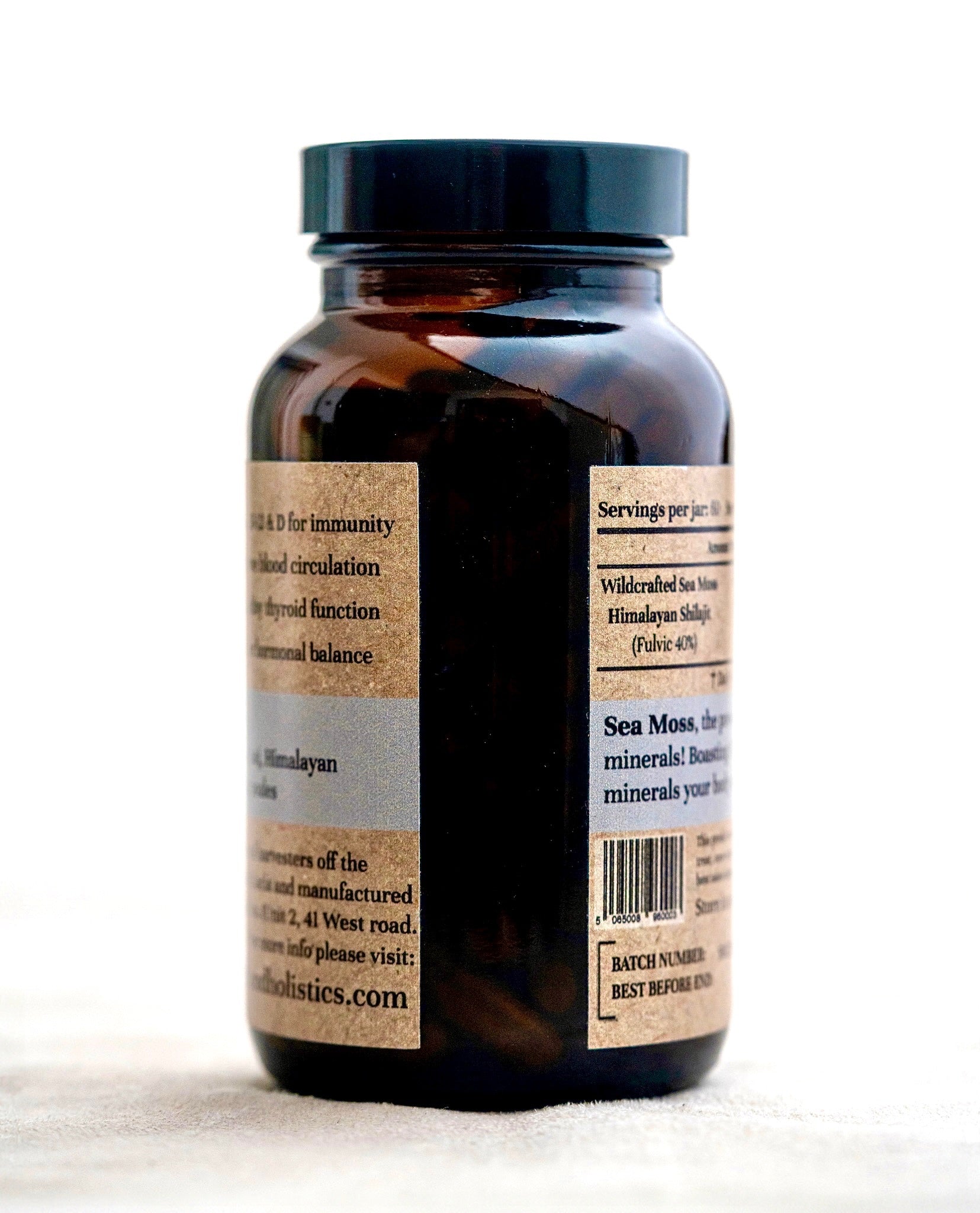 Sea Moss + Shilajit capsules (St. Lucia) (Genus Gracilaria)