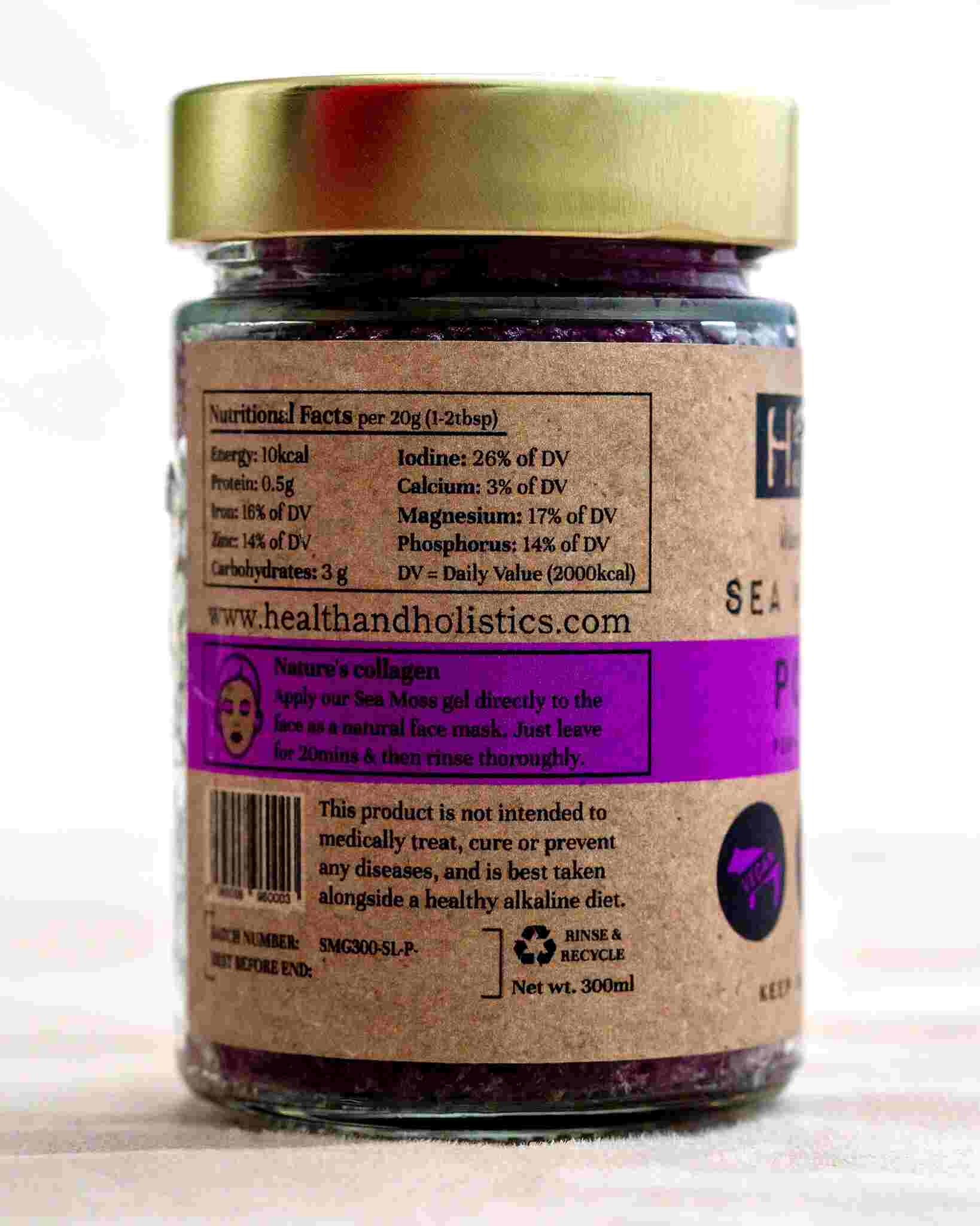 Purple Sea Moss Gel St. Lucia