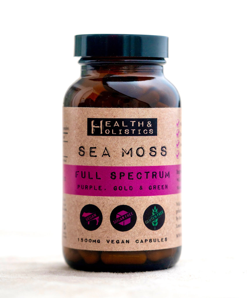 Full Spectrum Sea Moss Capsules (St. Lucia ) (Genus Gracilaria)