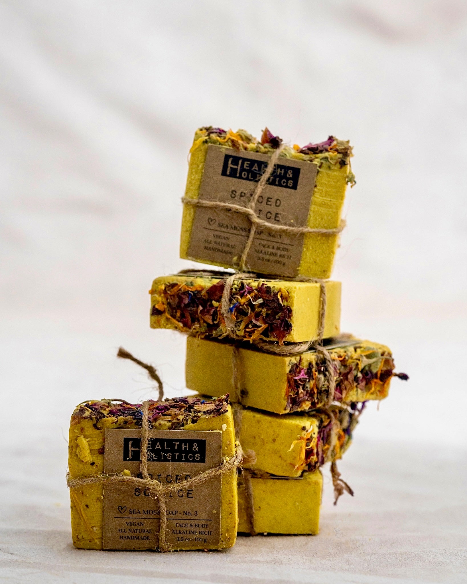 Sea Moss Soap - Spiced so’Nice (Yellow)