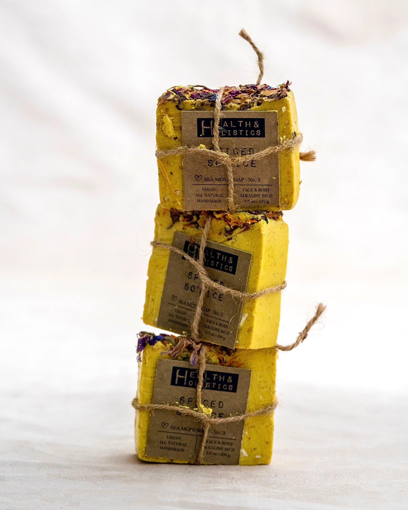 Sea Moss Soap - Spiced so’Nice (Yellow)