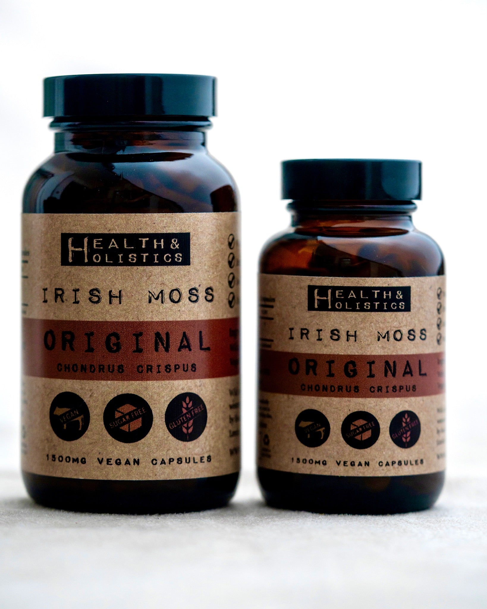 Irish Moss capsules (Ireland) (Chondrus Chrispus)