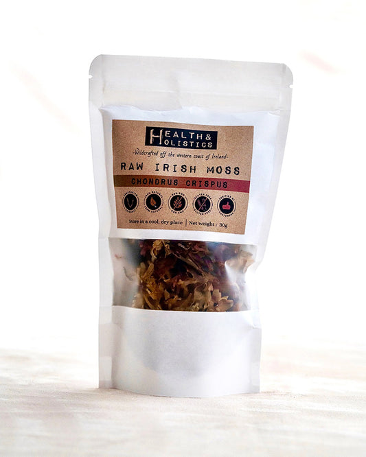 Raw Wildcrafted Irish Moss (Ireland) (Chondrus Crispus)