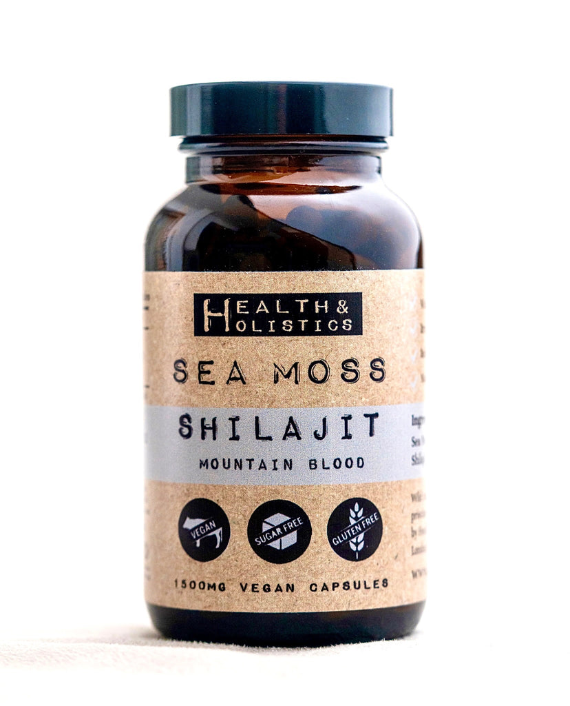 Sea Moss + Shilajit capsules (St. Lucia) (Genus Gracilaria)