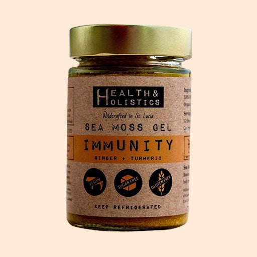 Immunity Sea Moss Gel (Ginger + Turmeric) St. Lucia