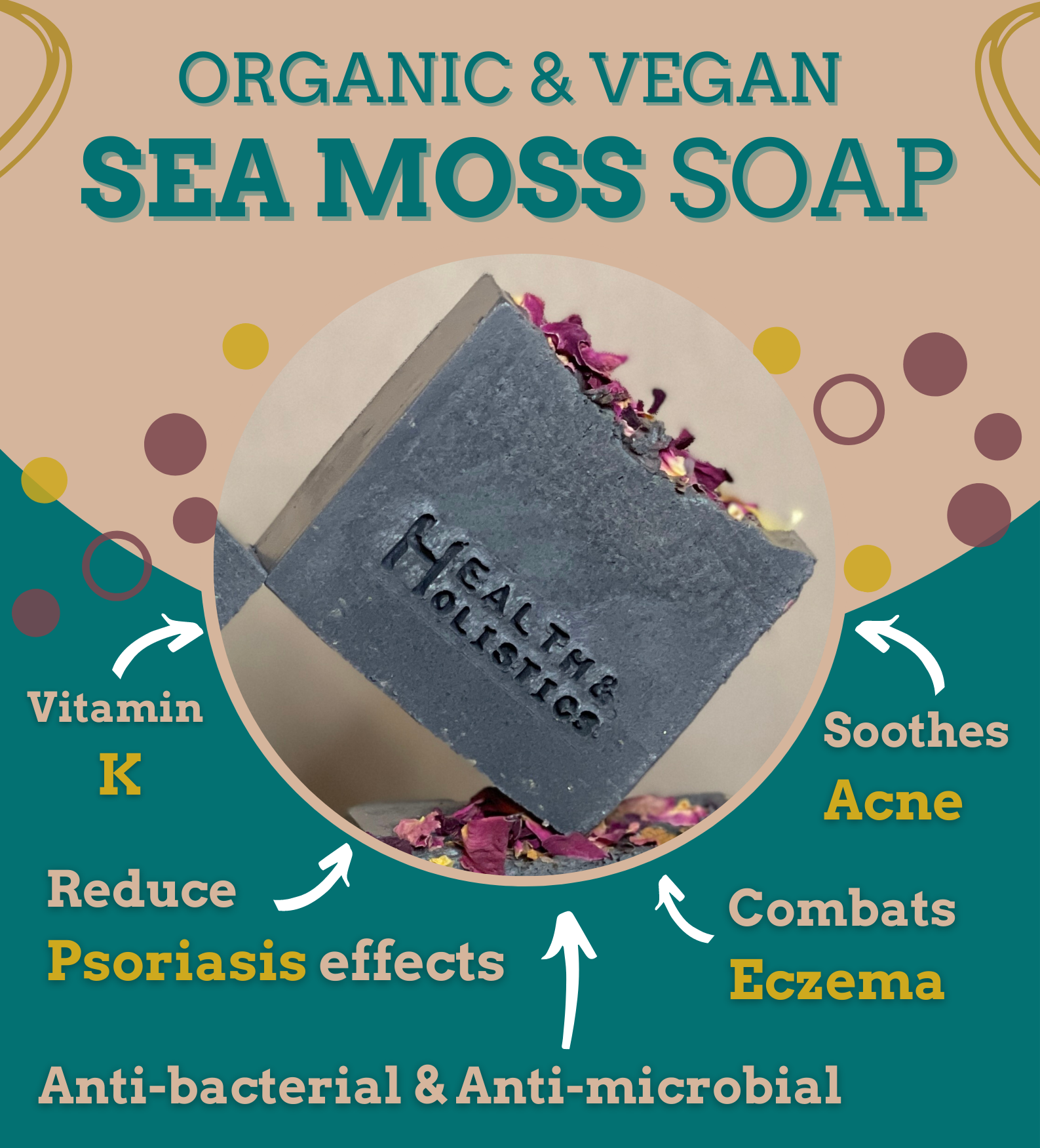 Sea Moss Soap - Spiced so’Nice (Yellow)