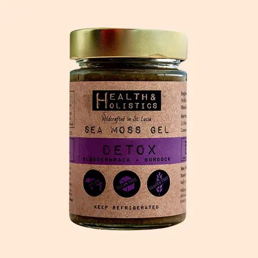 Detox Sea Moss Gel with Burdock Root & Bladderwrack St. Lucia