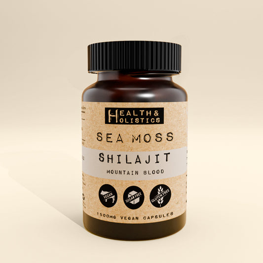 Sea Moss + Shilajit capsules (St. Lucia) (Genus Gracilaria)