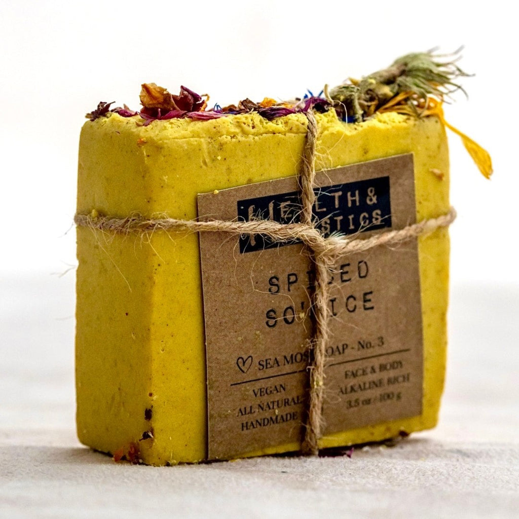 Sea Moss Soap - Spiced so’Nice (Yellow)