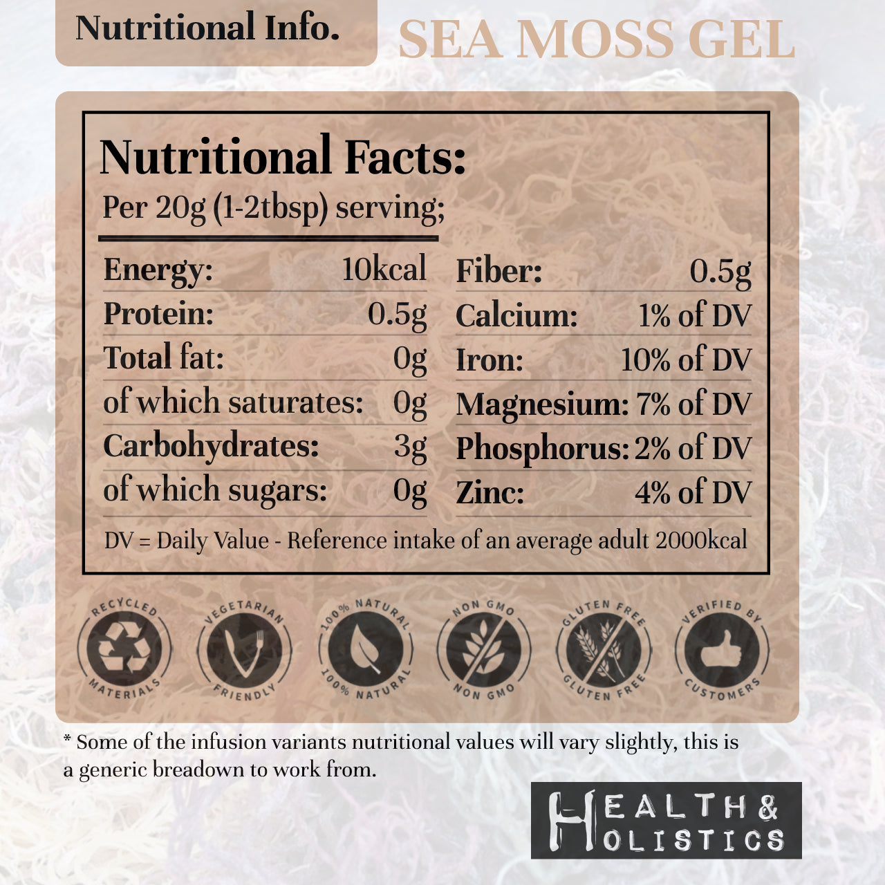Irish Moss Gel - Ireland
