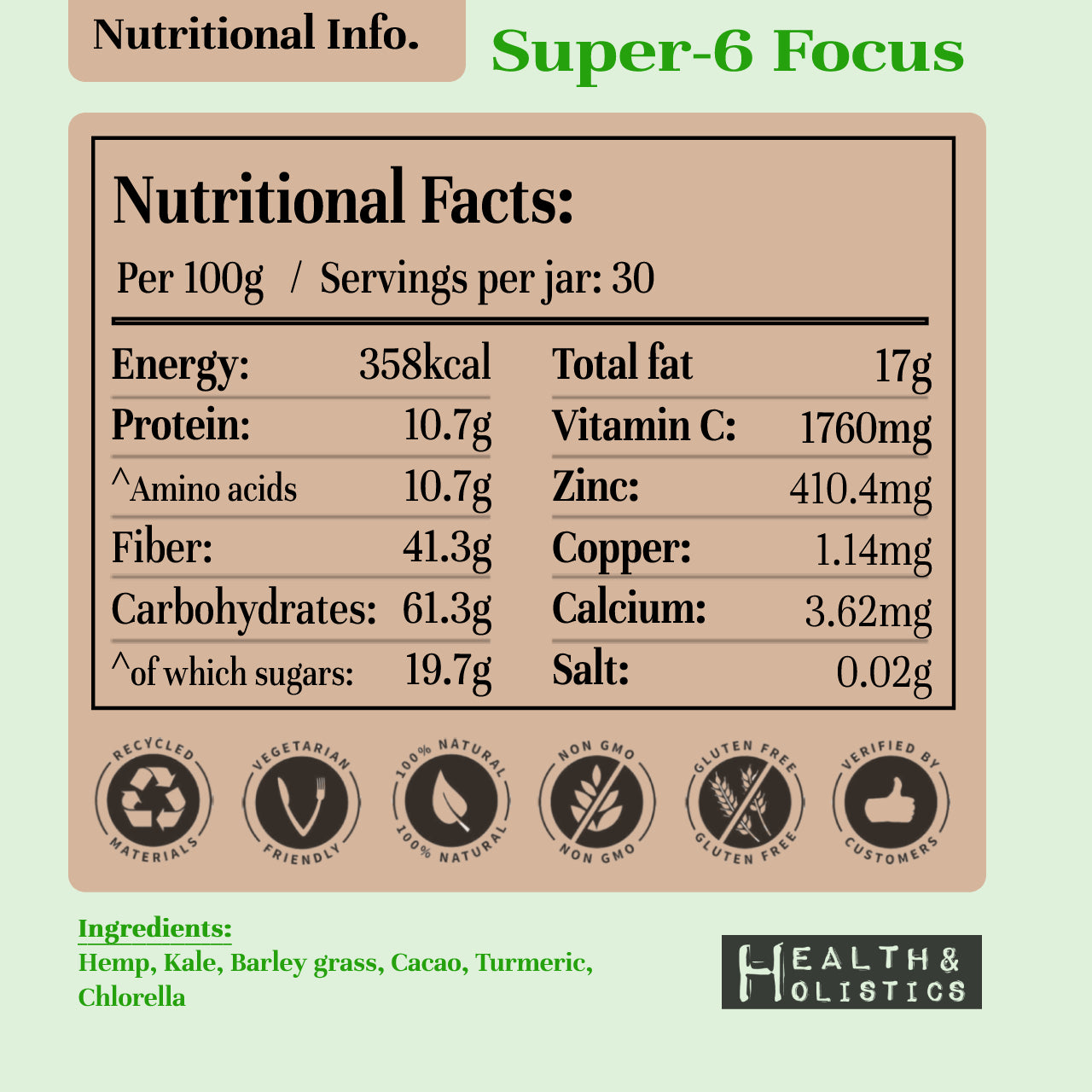 Superfood Blend  - DETOX