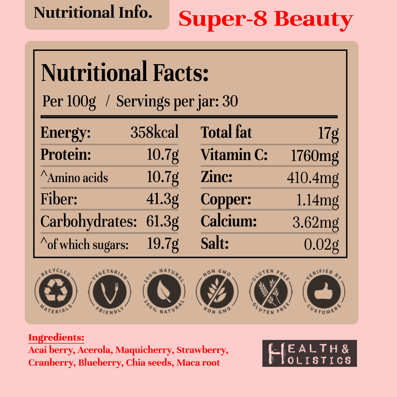 Superfood Blends  - BEAUTY